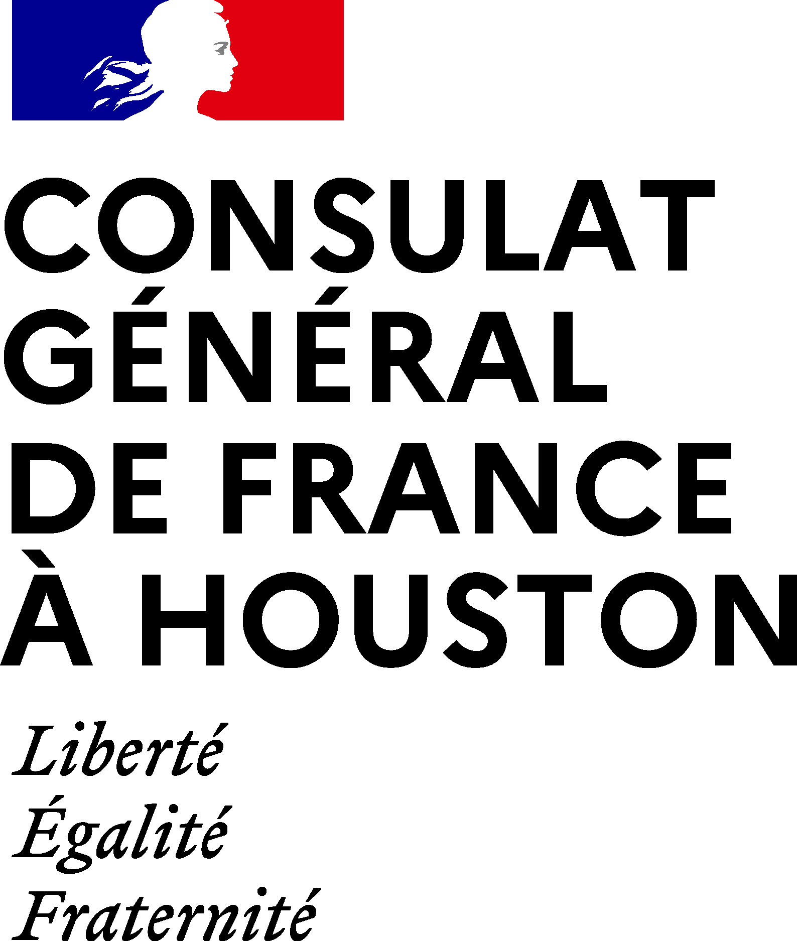 Consulat General De France A Houston Logo Vector Logo
